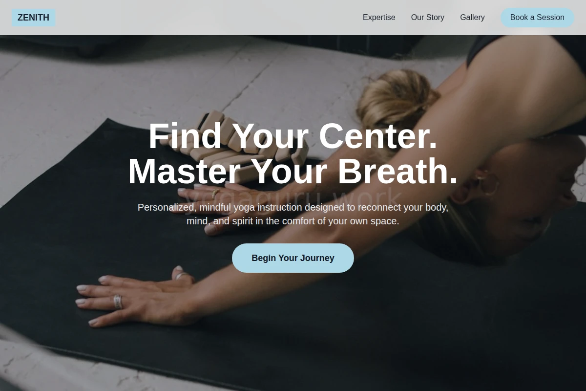 Zenith Yoga Teacher