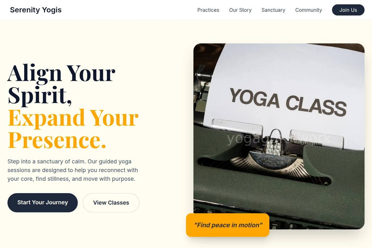 Serenity Yogis